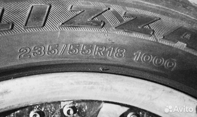 4 литых диска - резина в подарок 235/55 R18