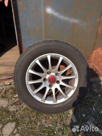 Шины 4шт 205/60 r15 летная резина на дисках. Диски Шины 4шт 205/60 r15 летная резина на дисках. Диски