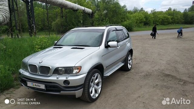 BMW X5 4.6 AT, 2002, 168 000 км