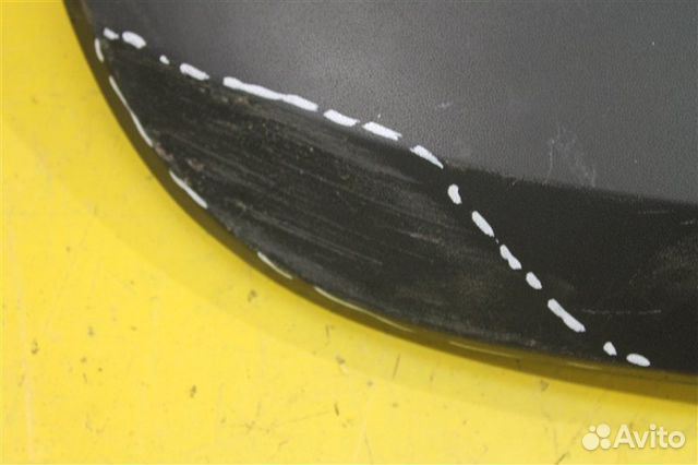 Юбка бампера задняя нижняя Skoda Rapid 1 2012