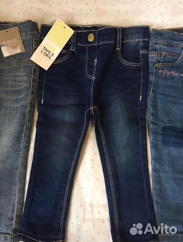 Джинсы для девочек новые next zara Джинсы для девочек новые next zara