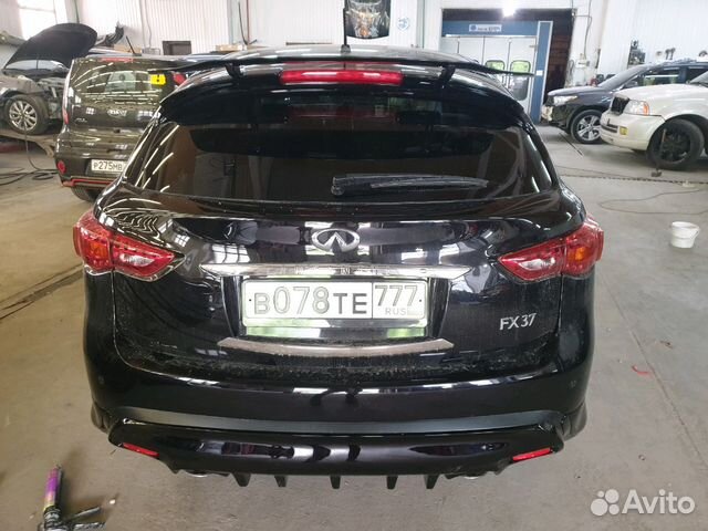 Тюнинг диффузор infiniti fx37 qx70
