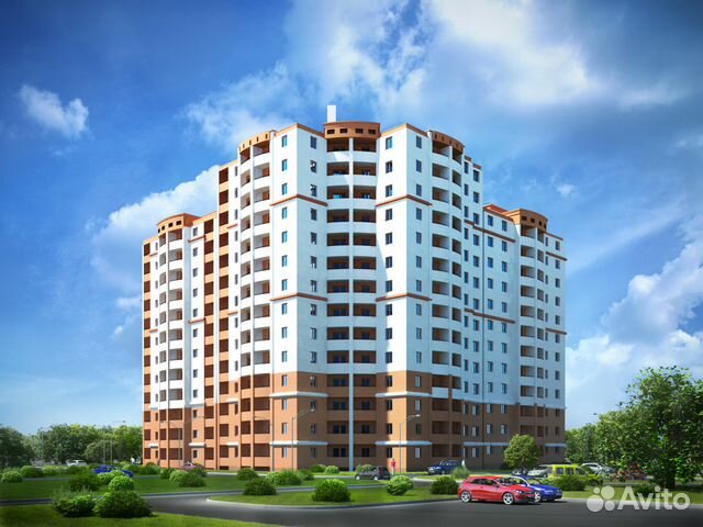 2-к квартира, 58.4 м², 2/19 эт.