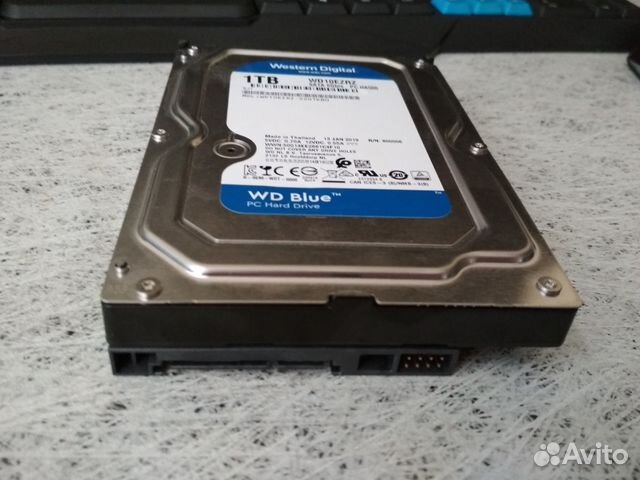 Жёсткий диск WD Blue 1Tb 3.5