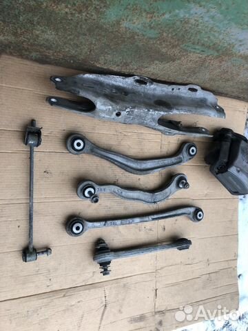 Комплект задних левых рычагов на мерседес w222