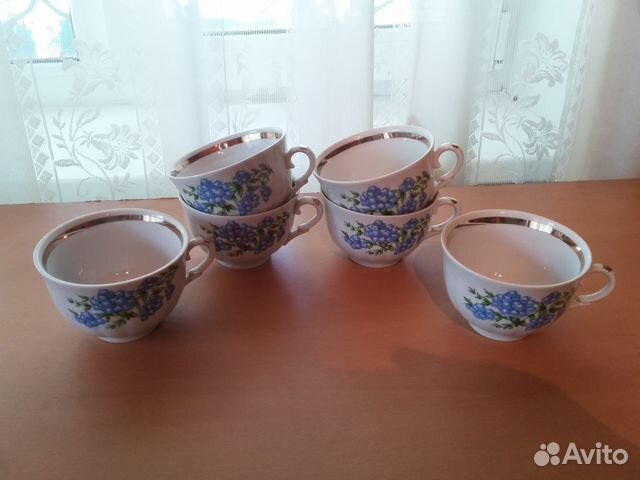 Чашки, кружки,блюдца и молочник СССР