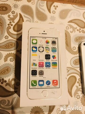 Продам коробку от iPhone 5s