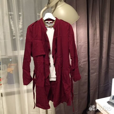 Плащ тренч Zara Плащ тренч Zara