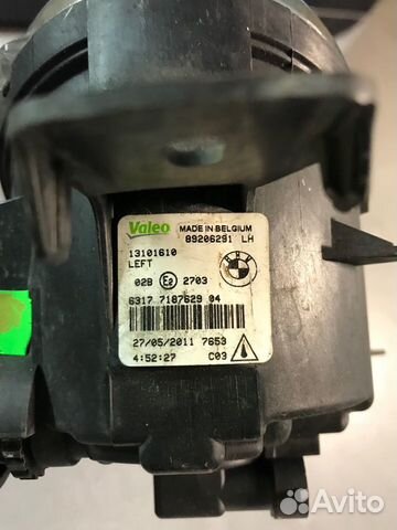 Противотуманная фара левая бу BMW X6 E71 Противотуманная фара левая бу BMW X6 E71
