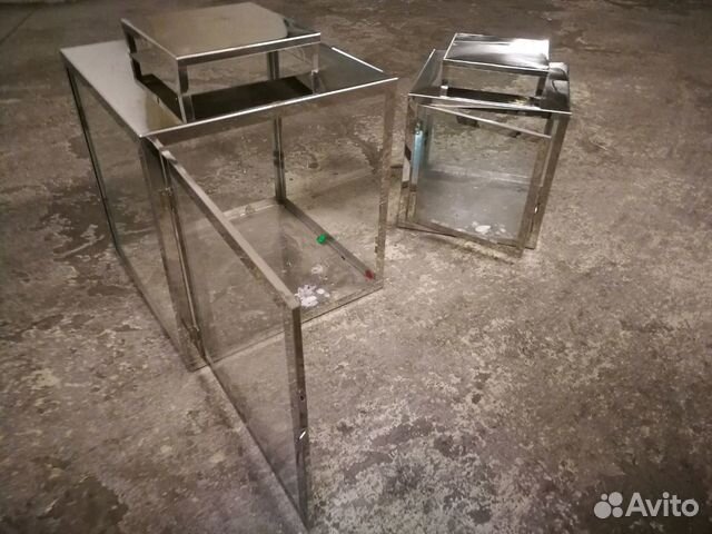 Фонари Подсвечники Кубы стеклянные Фонари Подсвечники Кубы стеклянные