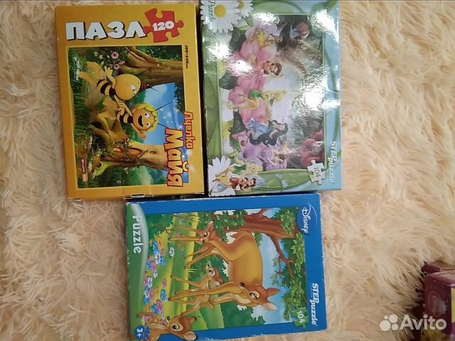 Пазлы пакетом (8 наборов) Пазлы пакетом (8 наборов)