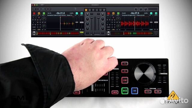 Behringer CMD Micro 2-дэковый DJ-контроллер