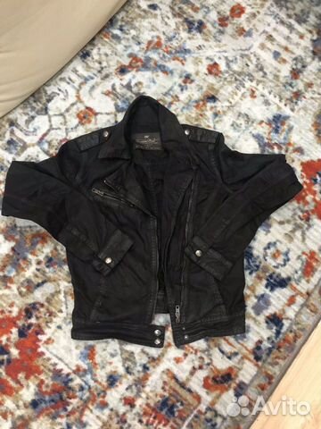 Джинсовка джинсовая куртка Zara Зара