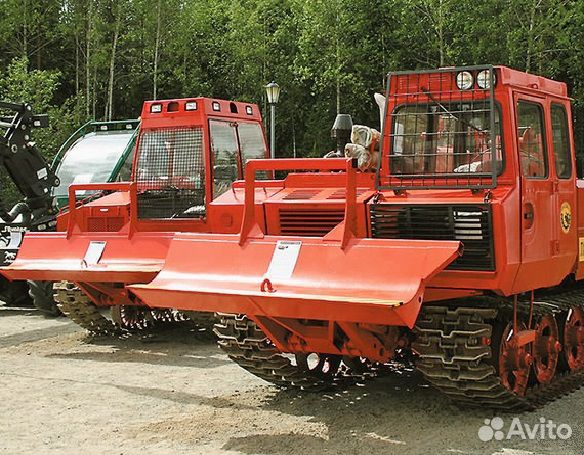 Новый трелевочный трактор тлт-100