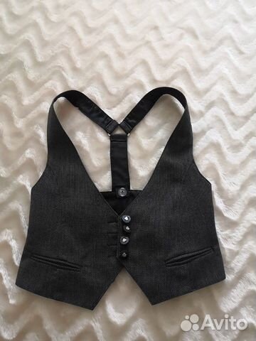 Форма школьная сарафан и жилет