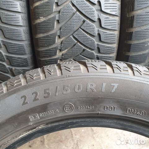 Зимние шины 225/50/17 Dunlop Sp Winter Sport M3