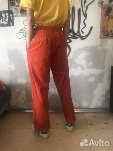 Брюки джинсы вельветовые Polo Ralph Lauren orange Брюки джинсы вельветовые Polo Ralph Lauren orange