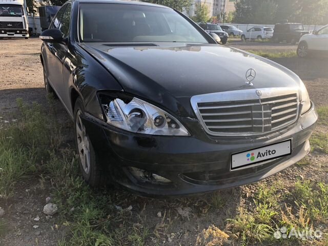 Mercedes-Benz S-класс 3.5 AT, 2008, битый, 272 000 км