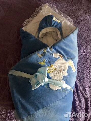 Конверт на выписку зимний