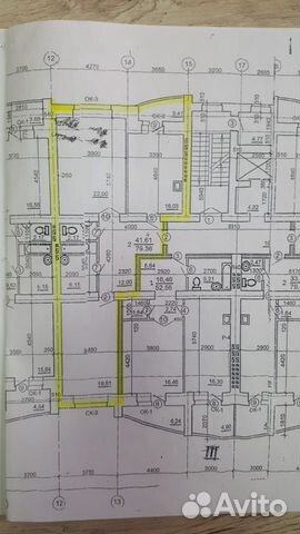 2-к квартира, 77.7 м², 6/9 эт.