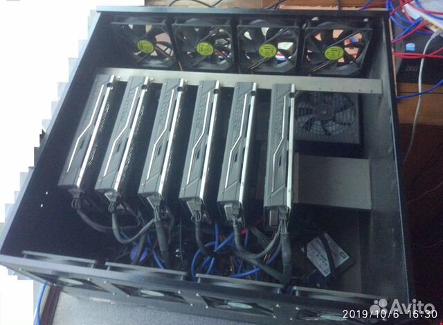 Ферма для майнинга Sapphire Nitro RX 470 - 366Mh Ферма для майнинга Sapphire Nitro RX 470 - 366Mh
