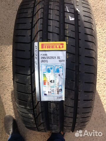 Новые Pirelli P-Zerro (NO) 295/35 R21 107 W
