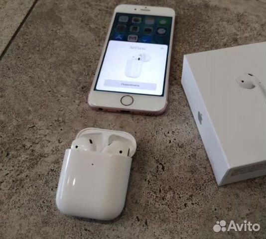 Air Pods беспроводные наушники