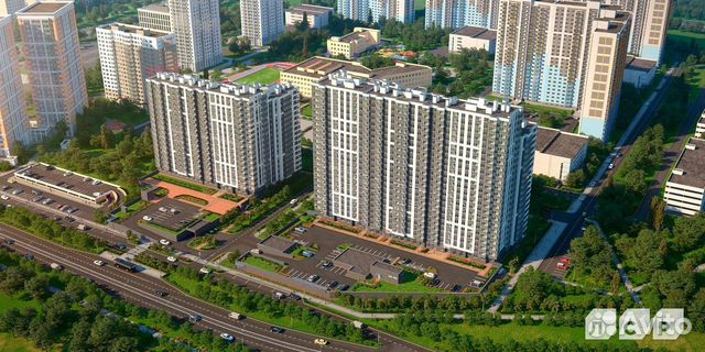1-к квартира, 35.7 м², 13/24 эт.