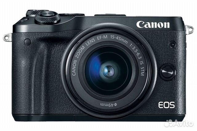 Canon EOS-M6 kit 15-45 3.5-6.3 STM