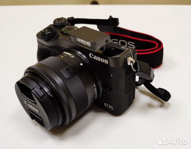 Canon EOS-M6 kit 15-45 3.5-6.3 STM