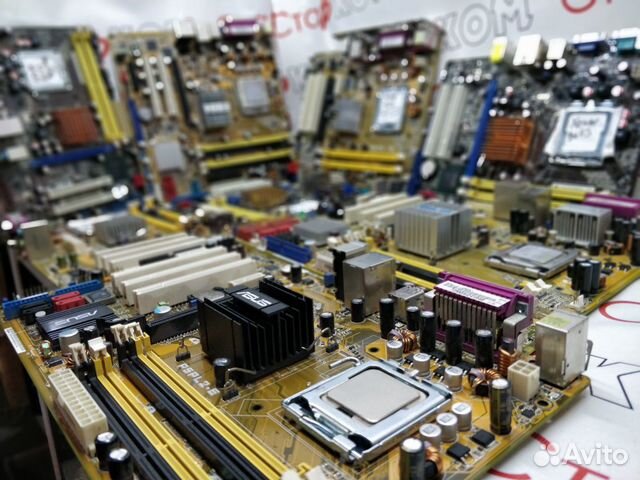 Материнские платы сокет 775