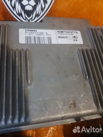 Блок управления Renault S113717120B 7700107796