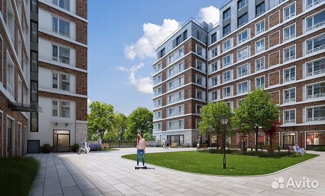 3-к квартира, 95.7 м², 3/9 эт.