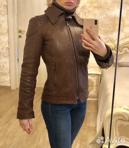 D&G кожаная куртка оригинал