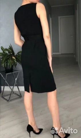 Платье футляр черное Dolce&Gabbana it36 оригинал Платье футляр черное Dolce&Gabbana it36 оригинал
