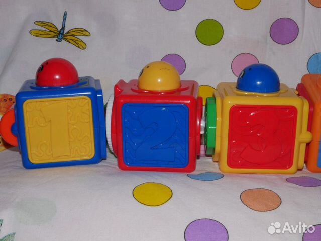 Интерактивные развивающие кубики Fisher price Интерактивные развивающие кубики Fisher price