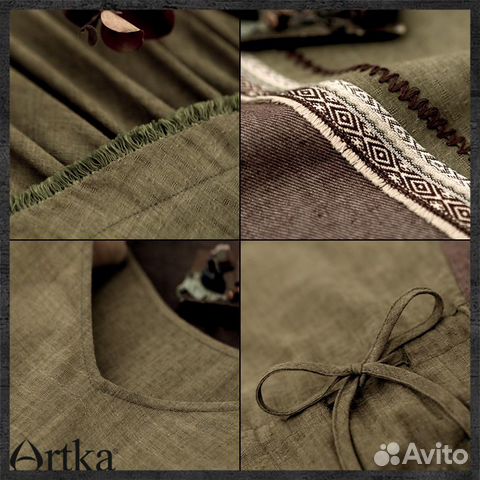 Артка зеленое платье, Artka бохо Артка зеленое платье, Artka бохо