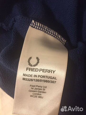 Свитшот Fred Perry оригинал