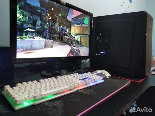 Игровой пк. i5 4ядра, RX 570 4гб, 8гб