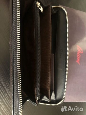 Клатч Brioni кожаный Клатч Brioni кожаный