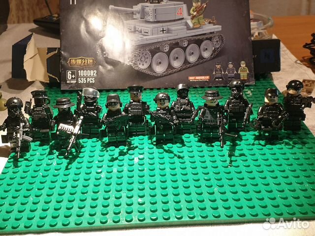 Лего Lego Brik(аналог) спецназ, полиция, военные