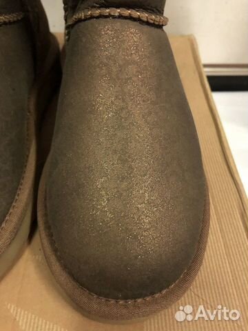 UGG угги (Рыжие матовые с блеском) UGG угги (Рыжие матовые с блеском)