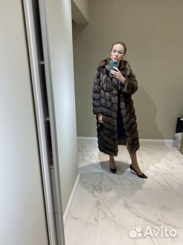 Шуба из баргузинского соболя Шуба из баргузинского соболя
