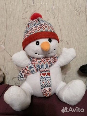 Игрушка грелка warmies CP-SNO-1 Снеговик