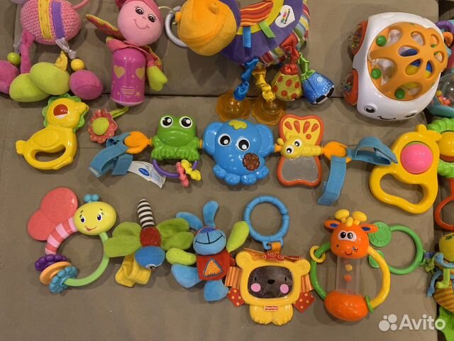 Игрушки пакетом до года Игрушки пакетом до года