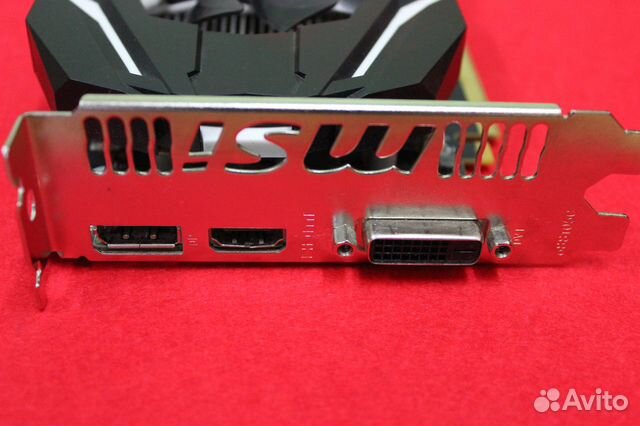 MSI GeForce GTX 1050 OC GTX1050 2GB gddr5 128bit 89509501844 купить 4
