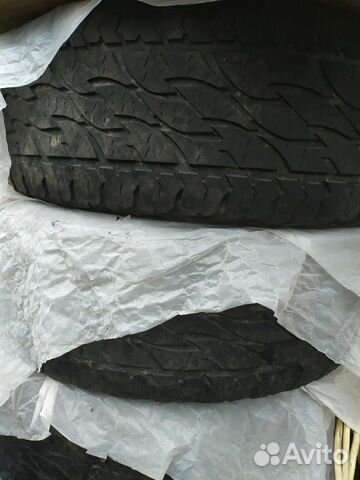 Шины б/у Bridgestone Dueler A/T 275/65 R17115T Шины б/у Bridgestone Dueler A/T 275/65 R17115T
