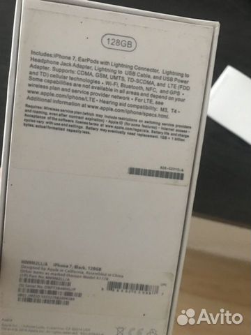 Телефон iPhone 7 128 GB