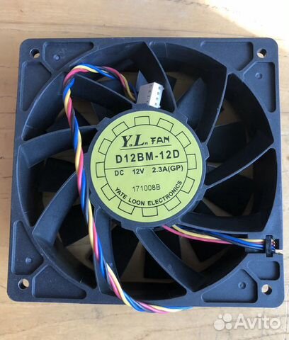 Вентилятор кулер для любого Antminer б/у как новые Вентилятор кулер для любого Antminer б/у как новые