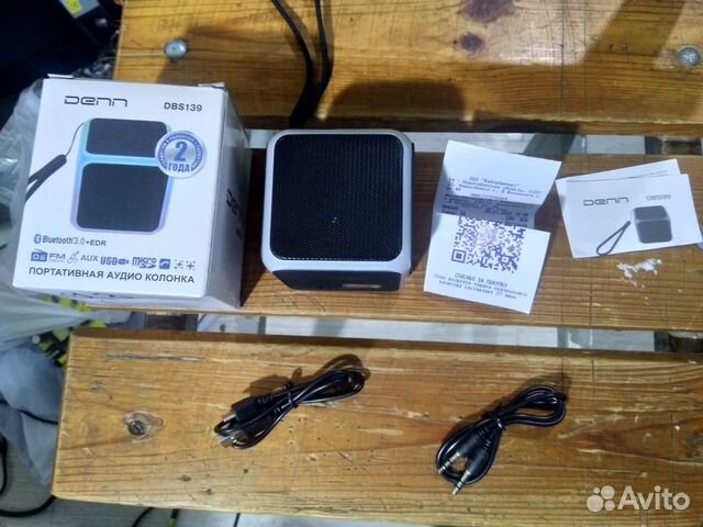 Новая портативная колонка Denn DBS139 на гарантии Новая портативная колонка Denn DBS139 на гарантии